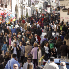 Las calles del centro de la ciudad se han visto abarrotadas de leoneses y de turistas durante la semana, especialmente a partir del Miércoles Santo