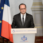 Comparecencia de François Hollande.