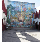 La Ruta Pictórica muestra otra cara de Tequila. Este, ‘Tequilila Fiesta’, está en la céntrica Plaza Mayor, el corazón de la localidad.