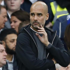Pep Guardiola, técnico del City.