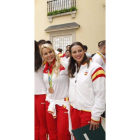 Lidia Valentín y Carolina Rodríguez. DL