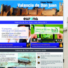Imagen de la página web del Ayuntamiento de Valencia de Don Juan en la plataforma Línea Verde. DL