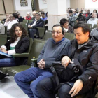 Imagen de la última asamblea del PSOE local de Ponferrada, cuando era secretaria Castellano.