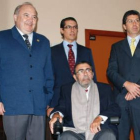 José Luis Benedito, Andrés Escudero, Felipe Prieto Montaña y José Ramiro González.