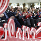 González, Martin Schultz, Valenciano, Rubalcaba, Zapatero y Guerra.