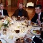 Agelco y Lagun Air celebraron ayer su cena de Navidad en el Hostal San Marcos