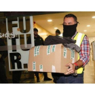 Registros en la sede de Convergència.