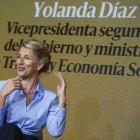 La vicepresidenta segunda y ministra de Empleo, Yolanda Díaz. MARISCAL