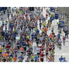 Más de 36.000 corredores se dieron cita en la edición 118 de la Maratón de Boston.