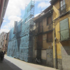 La casa de Gordón Ordás, en la calle Puertamoneda, antes de su derribo. LLAMAZARES