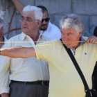 Uno de los participantes en el campeonato de furonda.