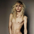 La modelo posó para la revista Vogue Brasil en el 2013.