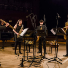 El cuarteto internacional de saxofones, Spectre Quartet. DL