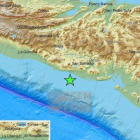 El temblor tuvo una profundidad focal de 52 kilómetros.