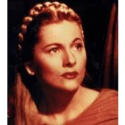 La actriz Joan Fontaine