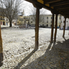 La plaza del Grano, de origen medieval, es uno de los rincones con más esencia de León.