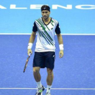 Ferrer, durante el partido de semifinales del torneo de Valencia contra Murray.