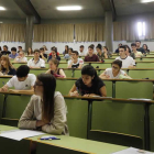 Estudiantes leoneses en una imagen de archivo.