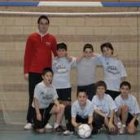 Formación del equipo de Antonio Valbuena C de categoría benjamín