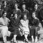 Las alumnas finalistas de 1924. AHIT, MADRID