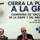 José Manuel Castrodeza, Javier Álvarez Guisasola y José María Pino.