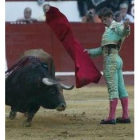 El Juli en una de sus corridas en la plaza de León