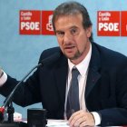 El secretario general del PSOE en Castilla y León, José Francisco Martín.