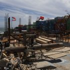 Vista de los destrozos ocasionados por el paso del huracán María. THAIS LLORCA