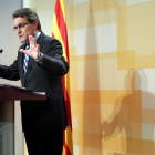 El presidente de la Generalitat, Artur Mas, revela sus planes para cumplir el límite del déficit.