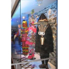 Rincón de este museo ibérico de la máscara y el traje