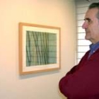 El responsable de la nueva galería Arte Absenta, el médico leonés Manuel Suárez