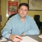 Juan Carlos Álvarez, secretario comarcal de UGT en Laciana, en una imagen de archivo
