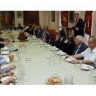 El consejero Antonio Silván, durante su intervención en la Casa de León en Madrid.