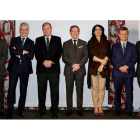 Jorge Rodríguez, Carlos Ranera, Antonio Silván, Javier Vega, Teresa Mata, Juan Pablo Ovejero y Ángel Calvo. SECUNDINO PÉREZ
