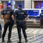 Agentes de la Policía Nacional, en una imagen de archivo. EFE