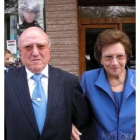 Felipe Sánchez junto a su esposa Antia Valladares