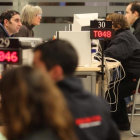 Oficina del Servicio de Ocupación de Cataluña (SOC) en Barcelona.