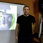 Daniel Falagán Corral y Marcelino García Tedejo han desarrollado la app ‘Approvéchate’.