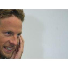 Jenson Button, en la sesión de hoy