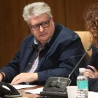 Ricardo Miranda debutó ayer como portavoz del PP. L. DE LA MATA