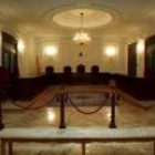 Sala de vistas de la Audiencia Provincial, en una imagen de archivo