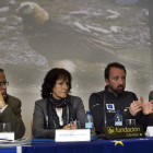 Presentación del proyecto, ayer en Zaragoza.