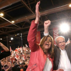 Susana Diaz presenta su candidatura a las primarias del PSOE.