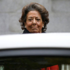 Rita Barberá, llegando al Tribunal Supremo, el pasado lunes.