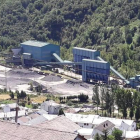 Instalaciones del lavadero de carbón de Villablino, a las afueras de la capital lacianiega