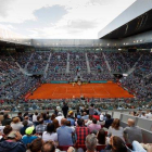 El recinto de la Caja Mágica durante la final del Mutua Madrid Open.