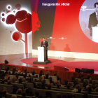 El rey Felipe VI durante la inauguración del congreso. CABALAR