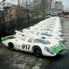 Tras ‘arrasar’ en las 24 Heures du Mans de 9170, Hans Herrmann y Richard Attwood reconvirtieron el «917-001» en versión ‘cola corta’, idéntica a la utilizada en la carrera, incluso con los colores y el mágico «nº 23» ganador de Le