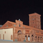 Imagen de la maqueta realizada por Valentín Mon de la iglesia de San Lorenzo y capilla museo.