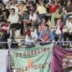 La hinchada leonesa se hizo sentir en la grada de los Anexos de Zorrilla